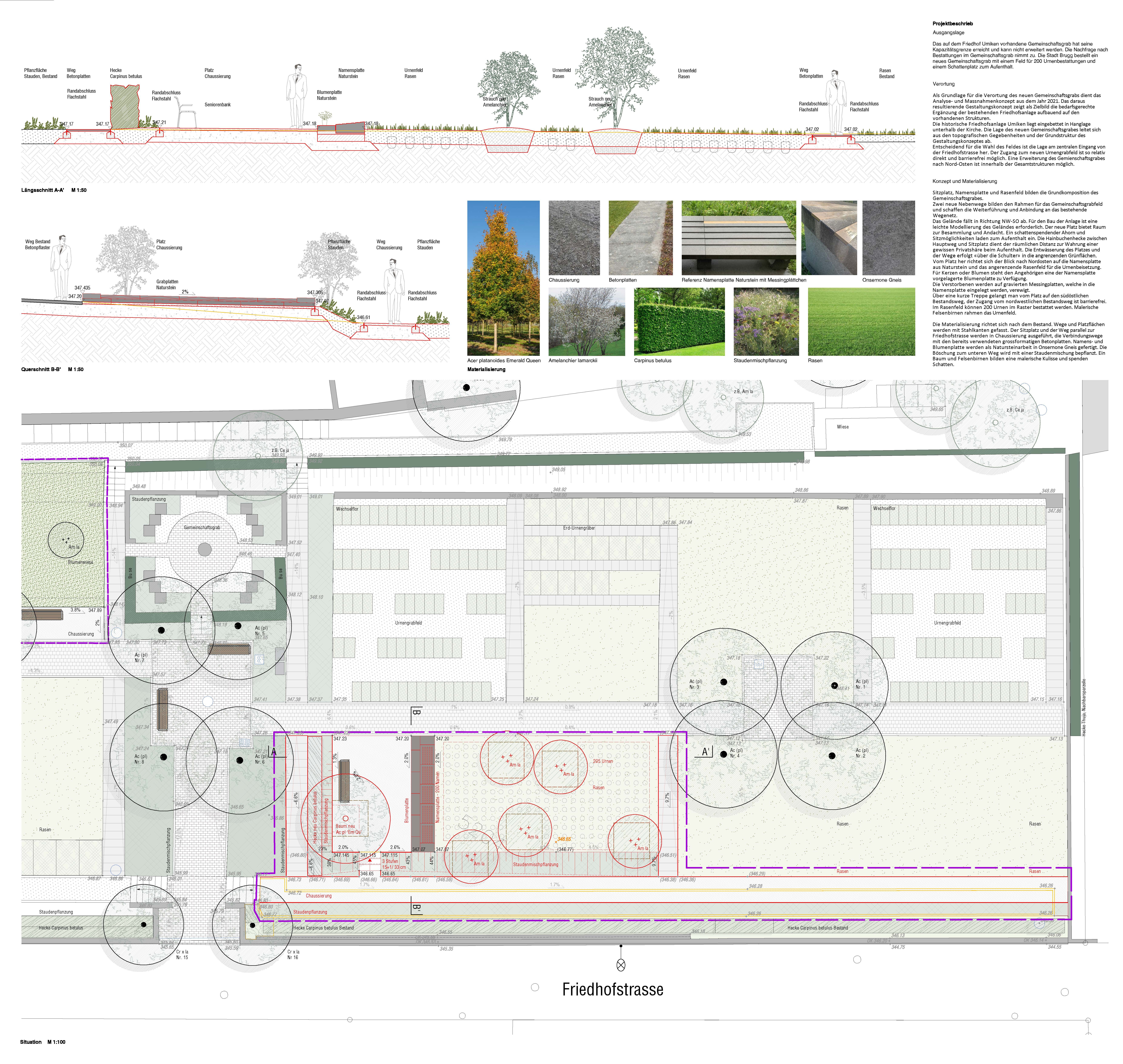 Friedhof in Umiken/Brugg